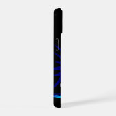 笑顔のイルカ iPhone 15ケース (右側面)