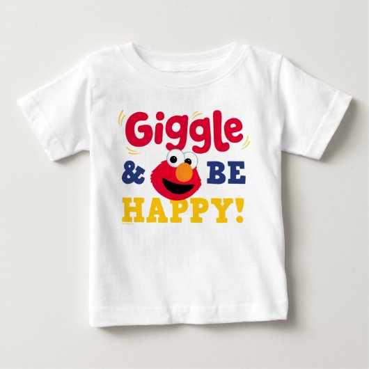 笑顔のエルモ ベビーTシャツ (正面)