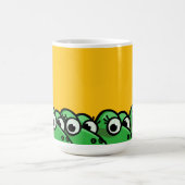 笑顔のカエル コーヒーマグカップ (中央)