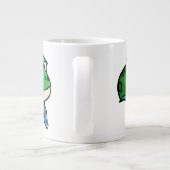 笑顔のカエル ジャンボコーヒーマグカップ (裏面)