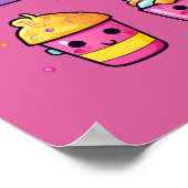 笑顔のカップケーキ ポスター (角)