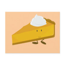 笑顔のカボチャのタルト