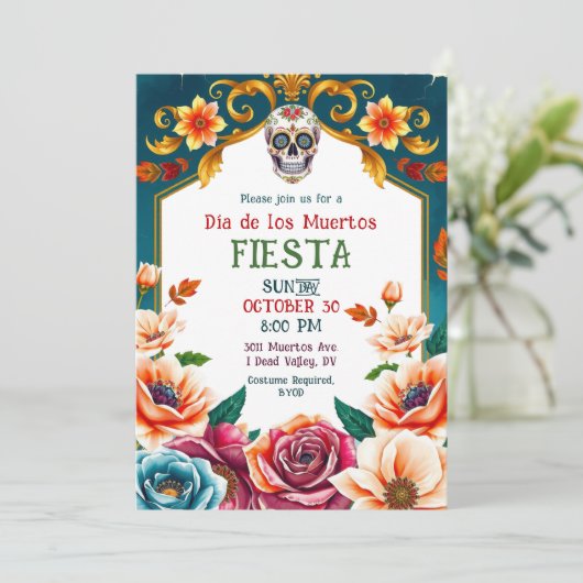 💀🎉笑顔のカリンダ 招待状 (スタンド正面)