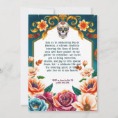 💀🎉笑顔のカリンダ 招待状 (裏面)