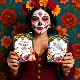 💀🎉笑顔のカリンダ 招待状