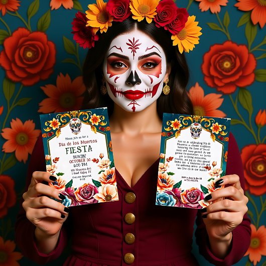 💀🎉笑顔のカリンダ 招待状