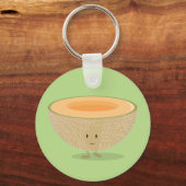 笑顔のカンタロープ キーホルダー (正面)