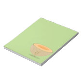 笑顔のカンタロープ ノートパッド (回転)