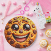 笑顔のクッキー ペーパープレート (パーティー)