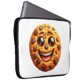 笑顔のクッキー ラップトップスリーブ (正面右)