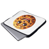 笑顔のクッキー ラップトップスリーブ (正面下部)