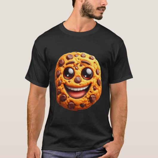 笑顔のクッキー Tシャツ (正面)