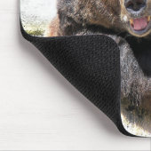 笑顔のクマ マウスパッド (コーナー)