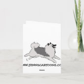 笑顔のケーシュンドありがとう サンキューカード (裏面)