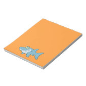 笑顔のサメ ノートパッド (回転)