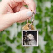 笑顔のサル キーホルダー (手)