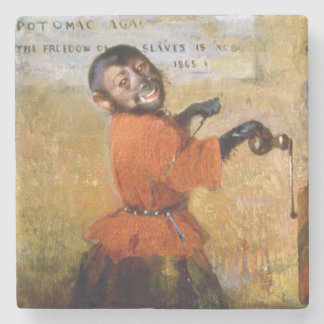 笑顔のサル ストーンコースター