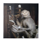 笑顔のサル タイル (正面)