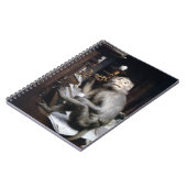 笑顔のサル ノートブック (左側)