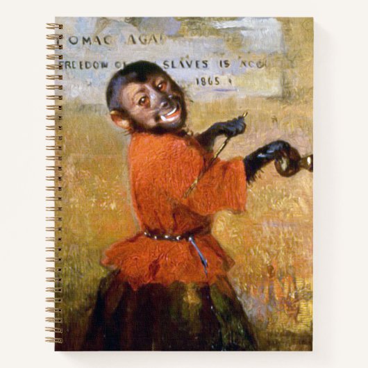 笑顔のサル ノートブック (正面)