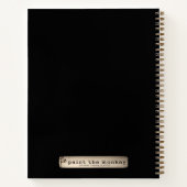 笑顔のサル ノートブック (裏面)