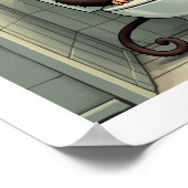 笑顔のサル ポスター (角)