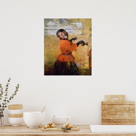 笑顔のサル ポスター (キッチン)