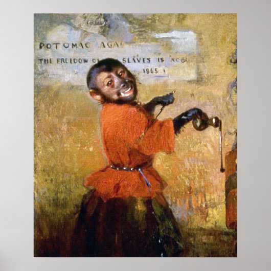 笑顔のサル ポスター (正面)