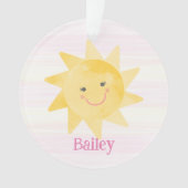 笑顔のサンシャインキッズ記念クリスマス オーナメント (正面)