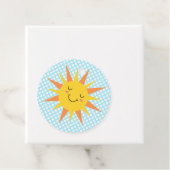 笑顔のサンシャインコンパスバースデーパーティー フェイバータグ (インサイチュ)