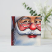 笑顔のサンタ カード (スタンド正面)