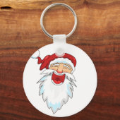 笑顔のサンタ キーホルダー (正面)