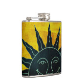 笑顔のサンフラスコ フラスク (右)