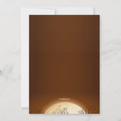 笑顔のジャックオランタンハローウィンパーティ招待状 招待状 (裏面)