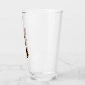 笑顔のジャーマンシェパード タンブラーグラス (左)