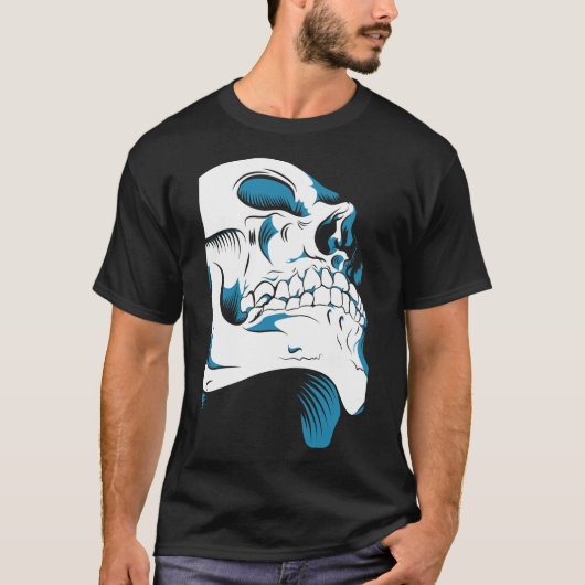 笑顔のスカル Tシャツ (正面)