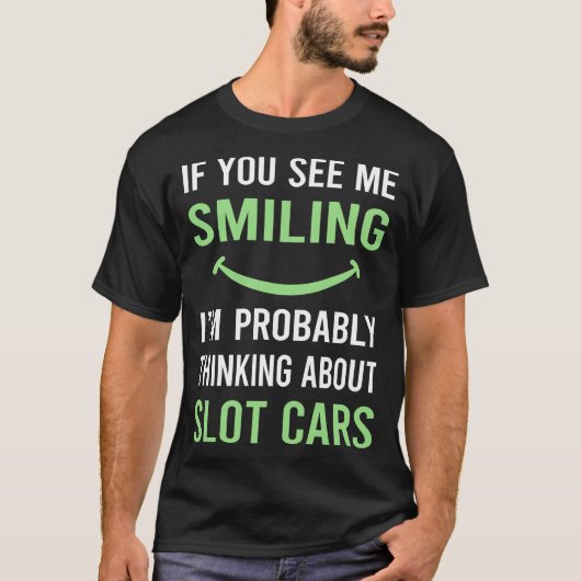 笑顔のスロットカーズカースロートカースロートカーズ Tシャツ (正面)