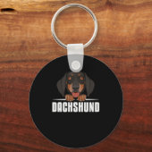 笑顔のダシュント キーホルダー (正面)