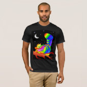笑顔のチェシャ猫Tシャツ Tシャツ (正面フル)