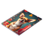 笑顔のチワホアドッグ ノートブック (左側)