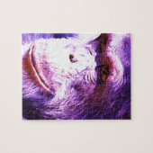 笑顔のチンパンジー ジグソーパズル (横)