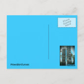 笑顔のティキ像はがき ポストカード (裏面)