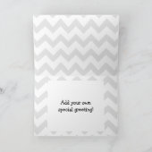 笑顔のデイジー花 カード (内部)