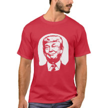 笑顔のトランプTシャツ
