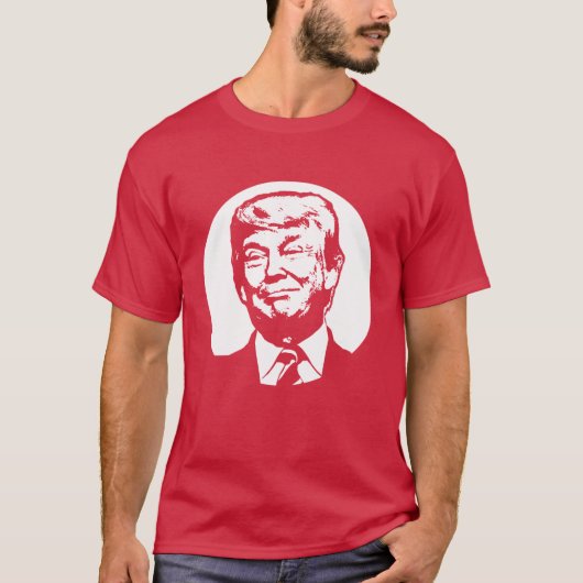 笑顔のトランプTシャツ Tシャツ (正面)