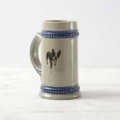 笑顔のドッグカップ ビールジョッキ (正面左)