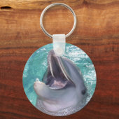 笑顔のドルフィンキーチェーン キーホルダー (正面)