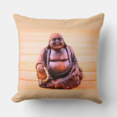 笑顔のハッピーブッダ クッション (正面)