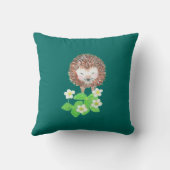 笑顔のハリネズミ クッション (裏面)