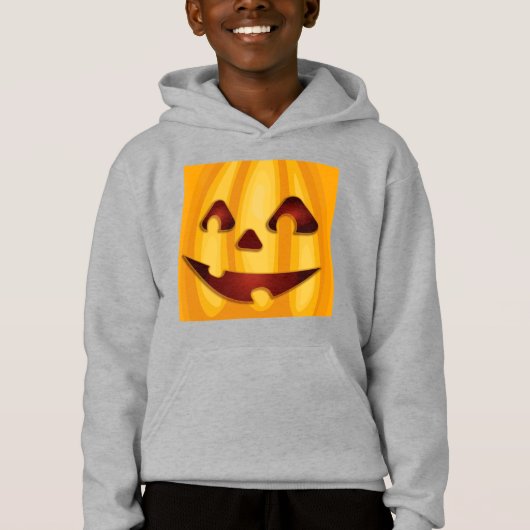 笑顔のハロウィンのかぼちゃのデザイン (正面)